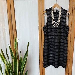 J.Crew 1920's style frilled cocktail dress